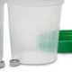 Mixing Cups, green Lid Set of 10