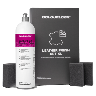 Leather Fresh Set XL - 1L Lederfarbe, Farbauffrischungsset