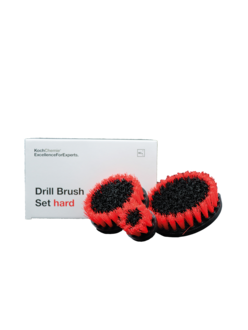 Drill Brush Set hard – Bürstenaufsatz für Akkuschrauber
