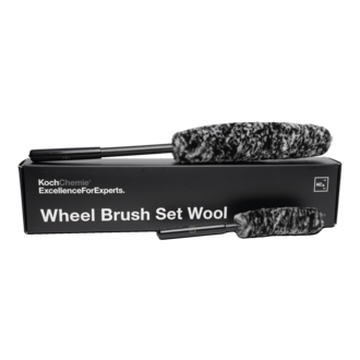 Wheel Brush Set Wool – Felgenbürsten Set aus Wolle