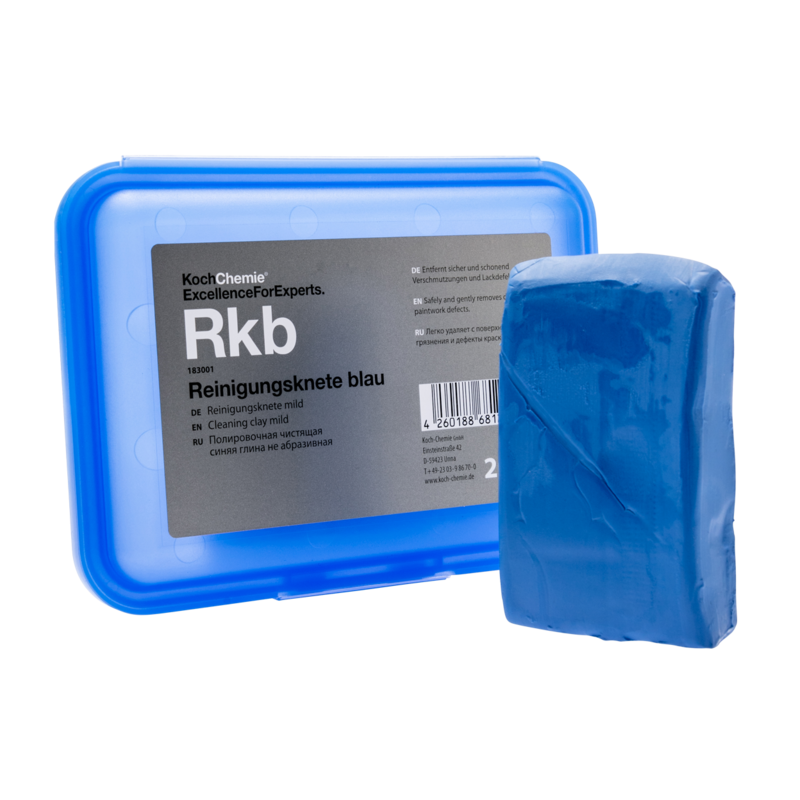 Reinigungsknete blau