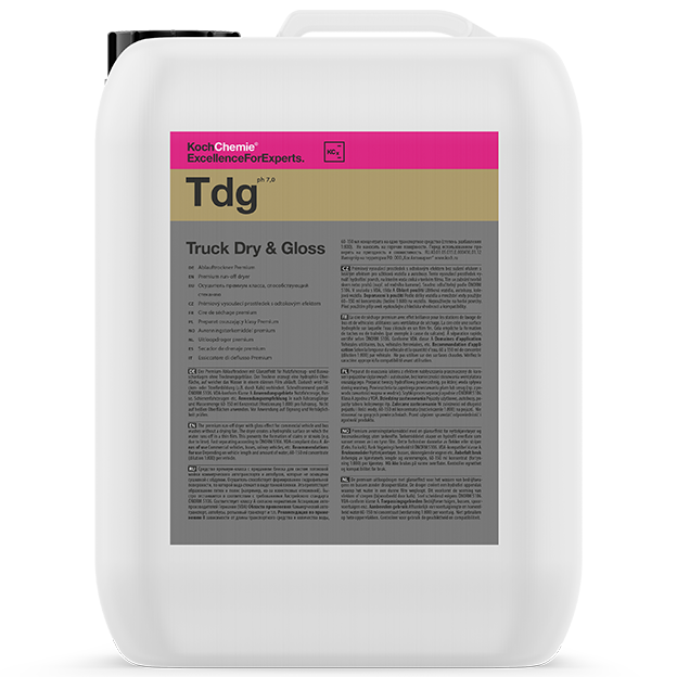 Truck Dry & Gloss 20 L