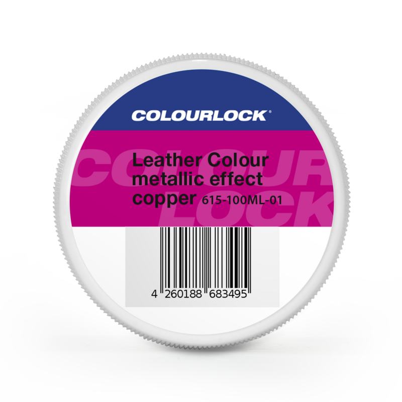 Leather Colour metallic copper