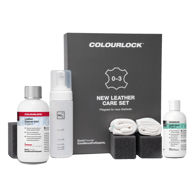 Neuleder Pflegeset Colourlock