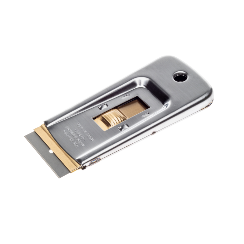 Glasschaber Metall